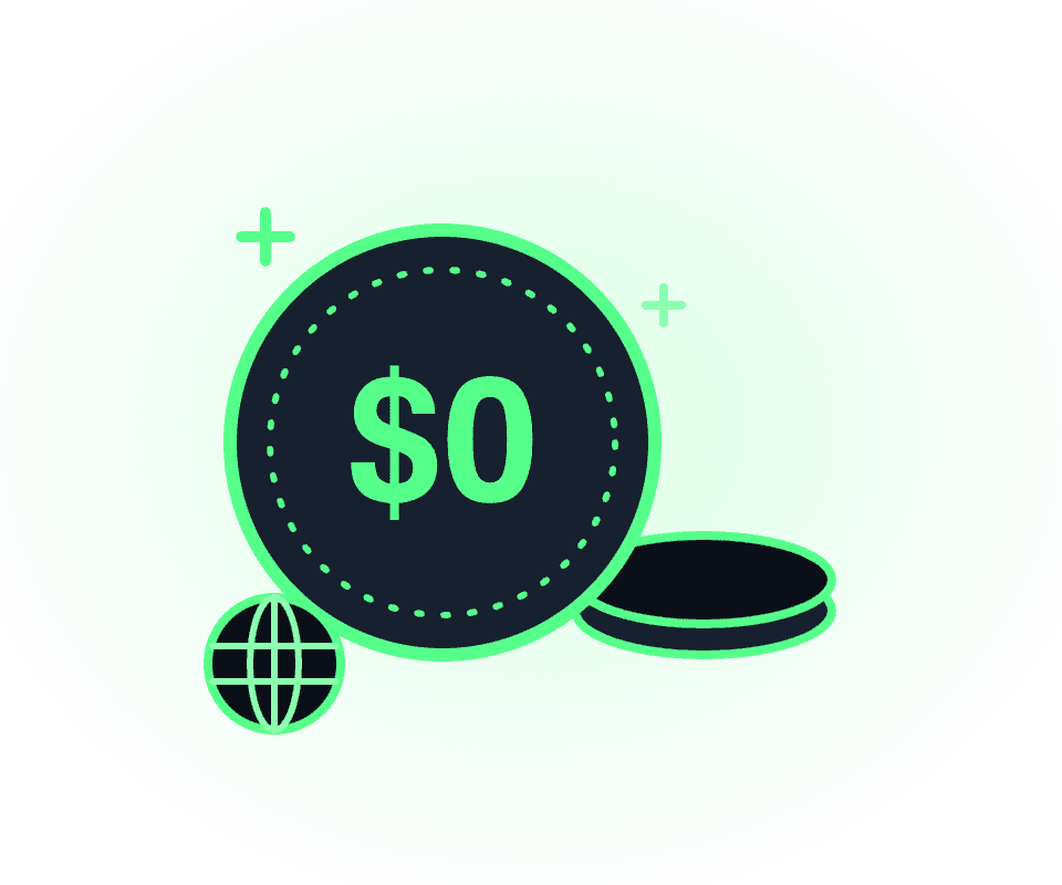 Zero Dollars. 10GB of Data. 10 Country Servers.