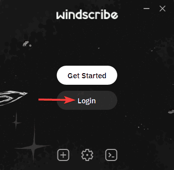 Linux Login Button