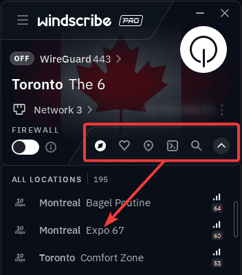 Linux Select Location